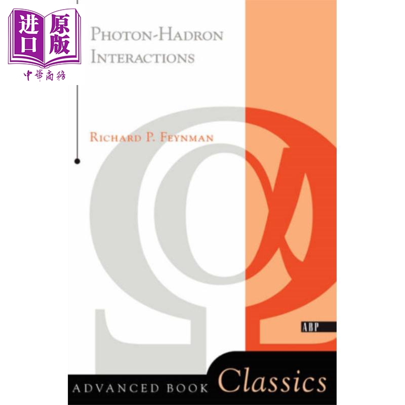 现货 光强子相互作用 英文原版 Photon Hadron Interactions Revised Richard Phillips Feynman【中商原版】
