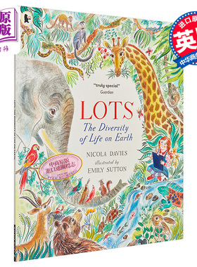 Lots:the diversity of life on earth 很多:地球上生命的多样性 英文原版 5岁以上 少儿科普绘本 Nicola Davies【中商原版】