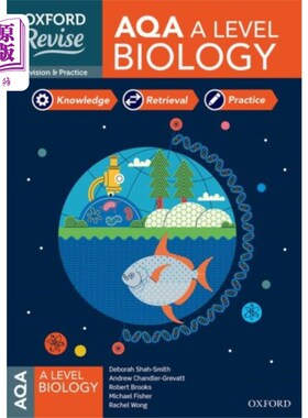 海外直订Oxford Revise: AQA A Level Biology Revision and ... 牛津修订:AQA A级生物学修订和考试实践