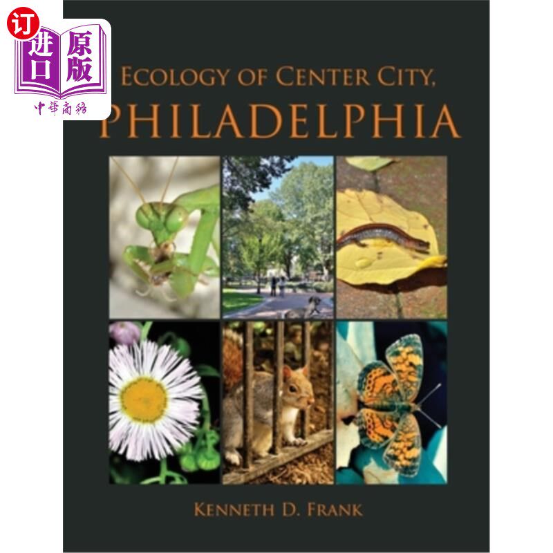 海外直订Ecology of Center City, Philadelphia 费城中心城的生态