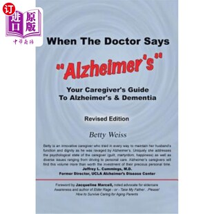Says 阿尔茨海 当医生说 Guide the Doctor Alzheimer Demen 海外直订医药图书When Your Caregiver