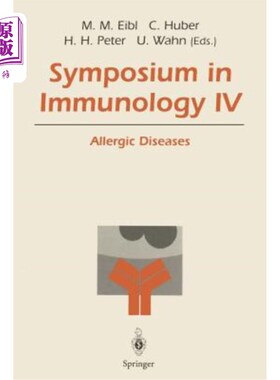海外直订医药图书Symposium in Immunology IV: Allergic Diseases 免疫学研讨会四：过敏性疾病