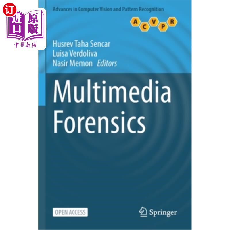 海外直订Multimedia Forensics 多媒体取证
