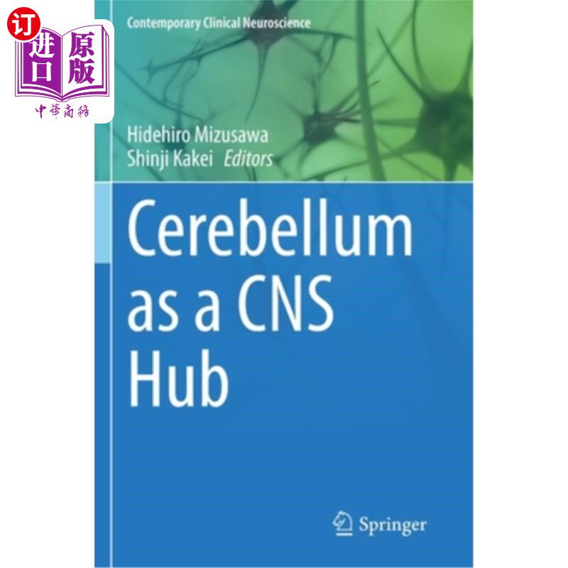海外直订医药图书Cerebellum as a CNS Hub 小脑作为中枢神经系统中枢