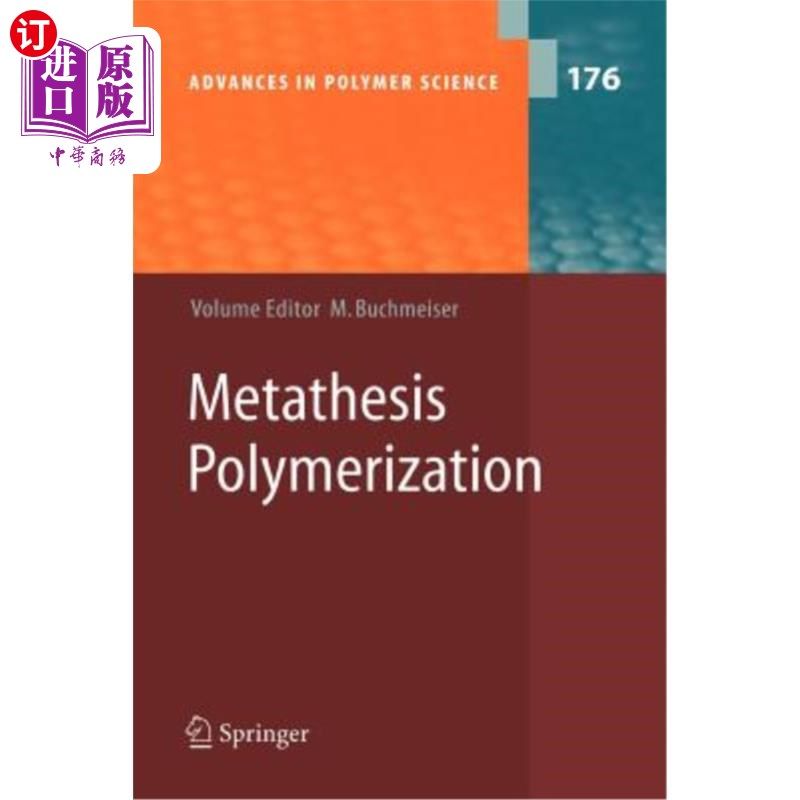 海外直订Metathesis Polymerization 复分解聚合