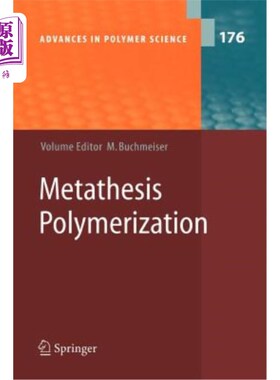 海外直订Metathesis Polymerization 复分解聚合