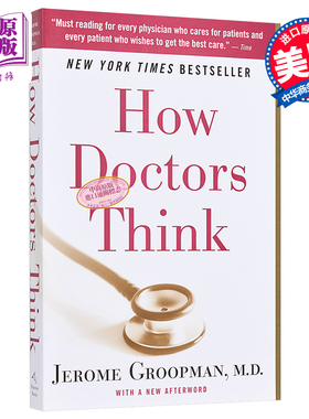 【中商原版】医生是怎么想的 英文原版 How Doctors Think Jerome Groopman Mariner Books