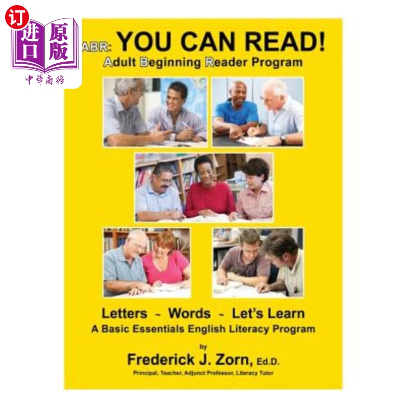 海外直订Abr: You Can Read! Adult Beginning Reader Program 你可以阅读！成人初级读物计划