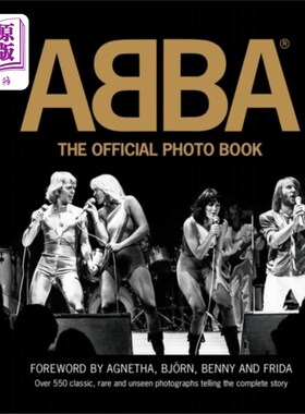 海外直订Official ABBA Photobook 官方ABBA相册
