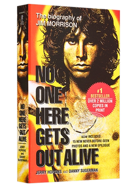 No One Here Gets Out Alive Jerry Hopkins & Danny Sugarman 英文原版 此地无人生还 吉姆·莫里森传【中商原版】