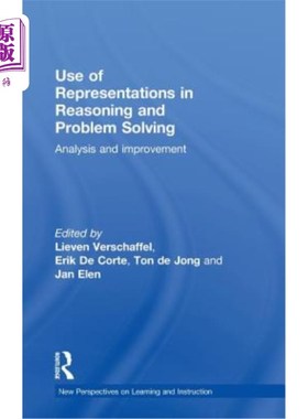 海外直订Use of Representations in Reasoning and Problem Solving: Analysis and Improvemen 在推理和解决问题中使用表示