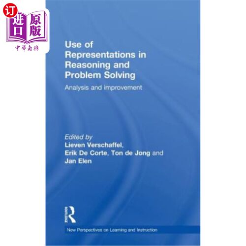 海外直订Use of Representations in Reasoning and Problem Solving: Analysis and Improvemen 在推理和解决问题中使用表示