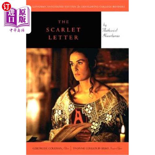 海外直订Scarlet Letter, The, Longman Annotated Novel 《红字》，朗曼注释小说