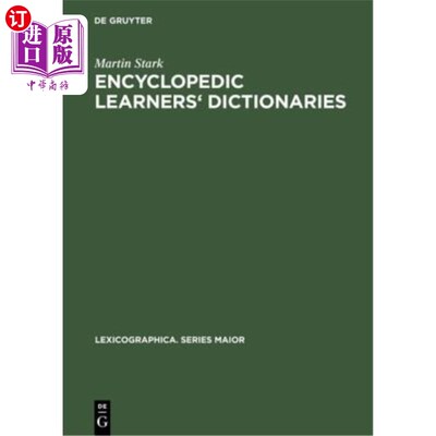 海外直订Encyclopedic Learners' Dictionaries 百科全书式的学习者的字典