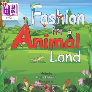 海外直订Fashion in Animal Land 动物世界的时尚