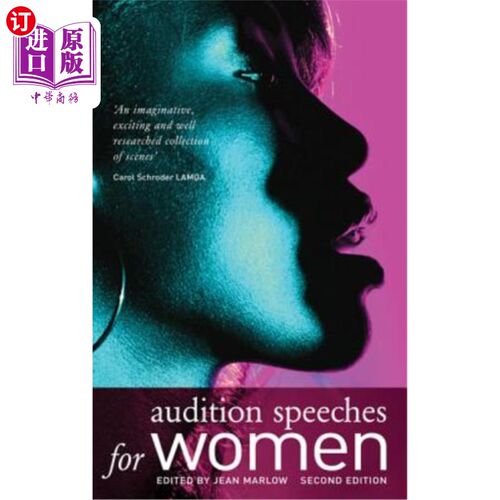 海外直订Audition Speeches for Women 女性试镜演讲