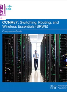 海外直订Switching, Routing, and Wireless Essentials Companion Guide (Ccnav7) 交换、路由和无线基本指南(Ccnav7)