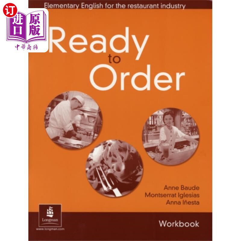 海外直订English for Tourism: Ready to Order Workbook 旅游英语:准备订购练习册
