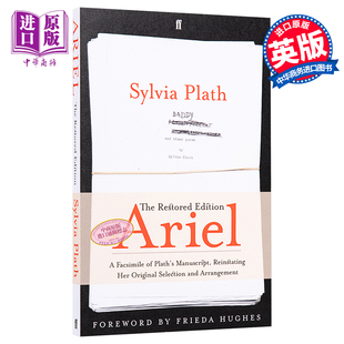 现货 英文原版 爱丽尔 西尔维娅普拉斯诗集 中商原版 美国诗人 Sylvia Ariel Plath 修订版 费伯诗歌