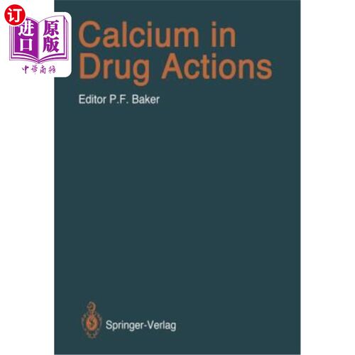 海外直订Calcium in Drug Actions 钙在药物作用中的作用