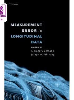 海外直订Measurement Error in Longitudinal Data 纵向数据的测量误差