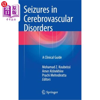 海外直订医药图书Seizures in Cerebrovascular Disorders: A Clinical Guide 脑血管疾病发作：临床指南