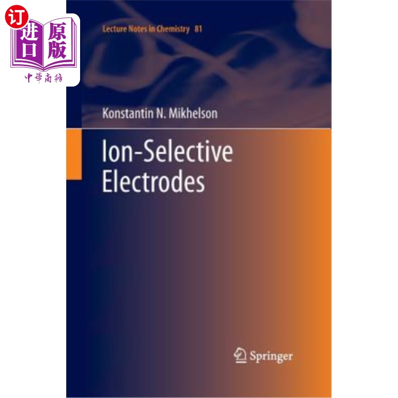 海外直订Ion-Selective Electrodes
