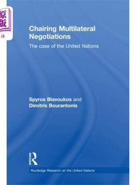 海外直订Chairing Multilateral Negotiations 主持多边谈判
