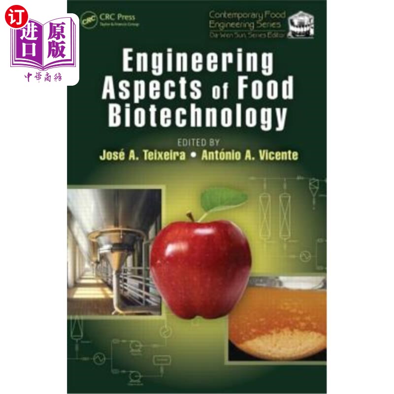 海外直订Engineering Aspects of Food Biotechnology 食品生物技术工程“,