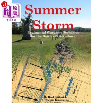 海外直订Summer Storm: Regimental Wargame Scenarios For the Battle of Gettysburg 夏季风暴:葛底斯堡战役的团战游戏场景