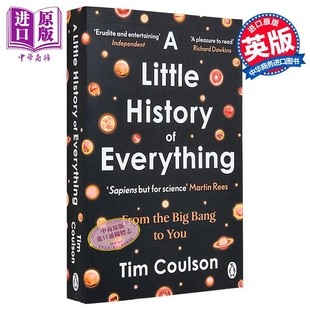 万物简史 从宇宙大爆炸到你 牛津大学教授 蒂姆 库尔森 A Little History of Everything 英文原版 Tim Coulson【中商原版】