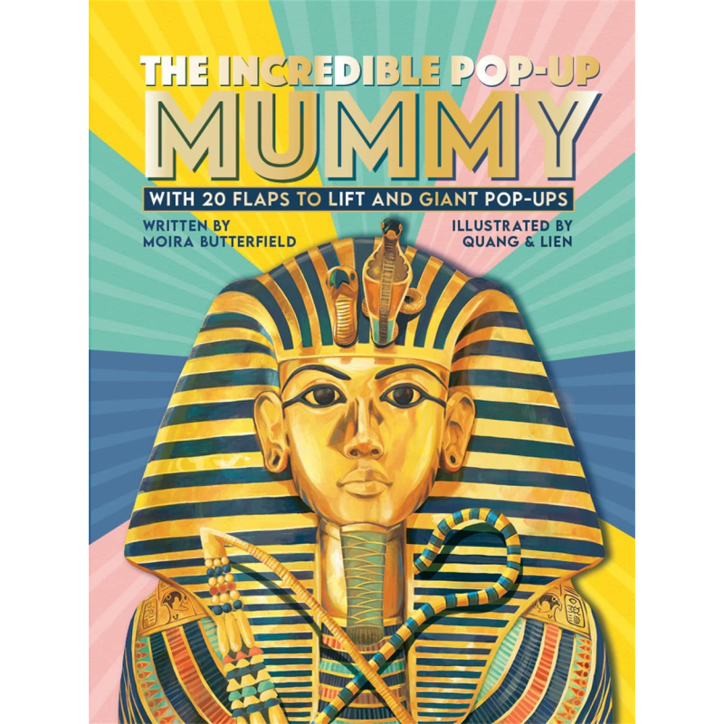 The Incredible Pop-up Mummy 不可思议的木乃伊(立体弹出书) 英文原版 进口图书 儿童绘本 儿童百科图书 立体书【中商原版】