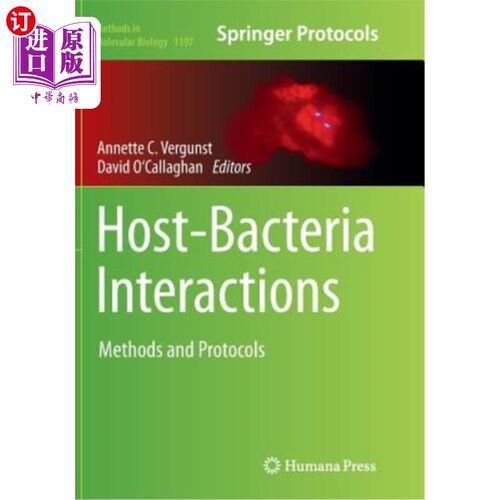 海外直订医药图书Host-Bacteria Interactions: Methods and Protocols 宿主-细菌相互作用:方法和协议