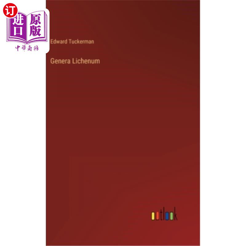 海外直订Genera Lichenum 地衣属