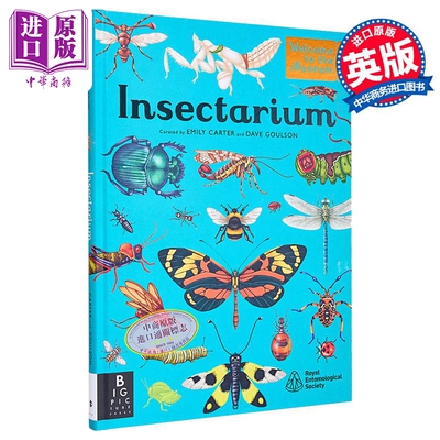 昆虫馆 欢迎来到博物馆系列 英文原版 Insectarium Dave Goulson Emily Carter 科普读物【中商原版】