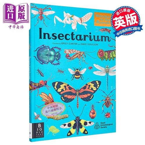 昆虫馆 欢迎来到博物馆系列 英文原版 Insectarium Dave Goulson Emily Carter 科普读物【中商原版】