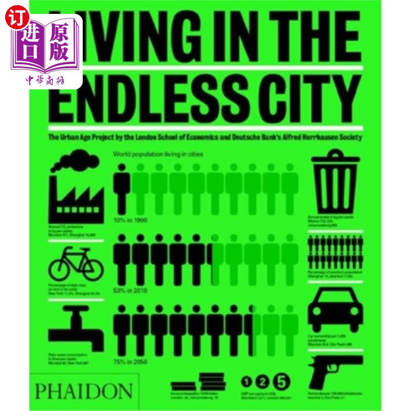 海外直订Living in the Endless City: The Urban Age Project by the London School of Econom 生活在无尽的城市:伦敦经济