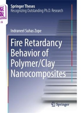 海外直订Fire Retardancy Behavior of Polymer/Clay Nanocomposites 聚合物/粘土纳米复合材料的阻燃性能