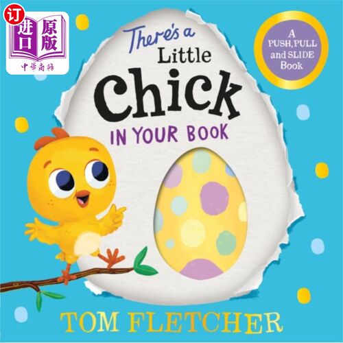 海外直订There’s a Little Chick In Your Book 你的书里有一只小鸡