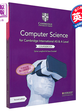 剑桥大学出版Cambridge International AS and A Level Computer Science Coursebook 2nd edition【中商原版】