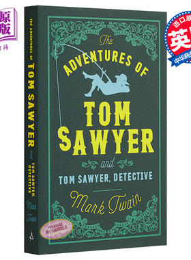 汤姆 索耶历险记 Adventures of Tom Sawyer 英文原版 Mark Twain【中商原版】