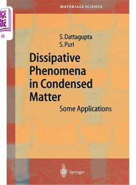 海外直订Dissipative Phenomena in Condensed Matter: Some Applications 凝聚态中的耗散现象及其应用