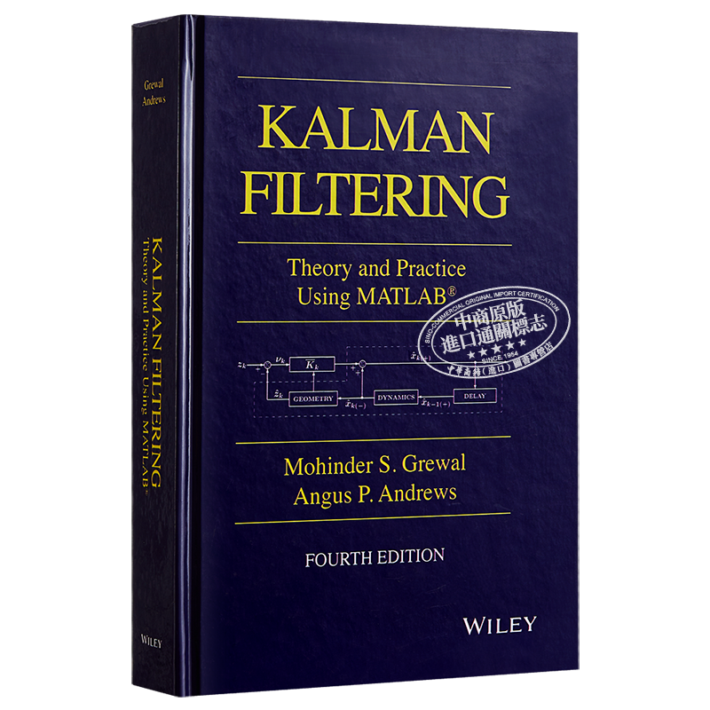 现货 【中商原版】卡曼尔滤波：理论和实践 英文原版  Kalman Filtering