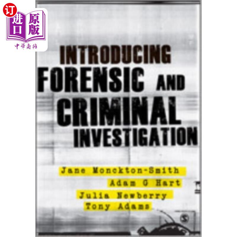 海外直订Introducing Forensic and Criminal Investigation 介绍法医和刑事调查