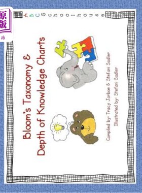 海外直订Bloom's Taxonomy and Depth of Knowledge: Learning Charts 布卢姆的分类和知识深度：学习图表