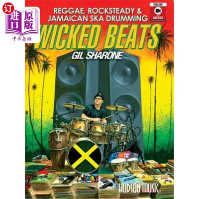 海外直订Wicked Beats: Jamaican Ska, Rocksteady & Reggae Drumming 邪恶的节拍：牙买加斯卡，Rocksteady和雷鬼鼓