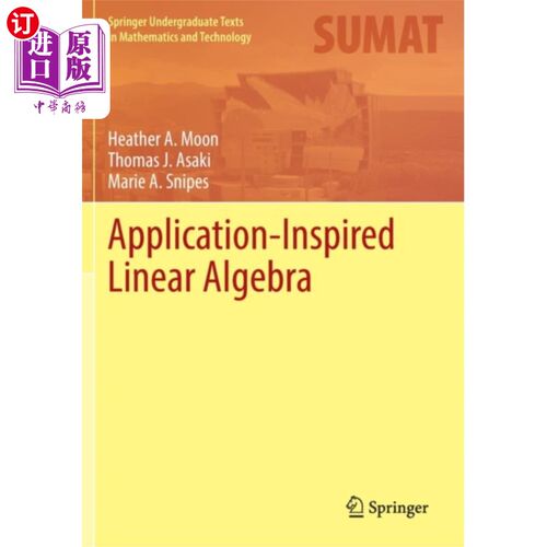 海外直订Application-Inspired Linear Algebra 应用启发的线性代数