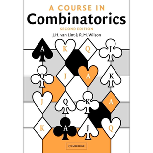 林特 组合数学教程 第二版 A Course in Combinatorics 英文原版 J H van Lint 数学 科学 几何【中商原版】