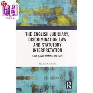 海外直订Judiciary, Discrimination Law and Statutory Inte... 司法、反歧视法和法律解释