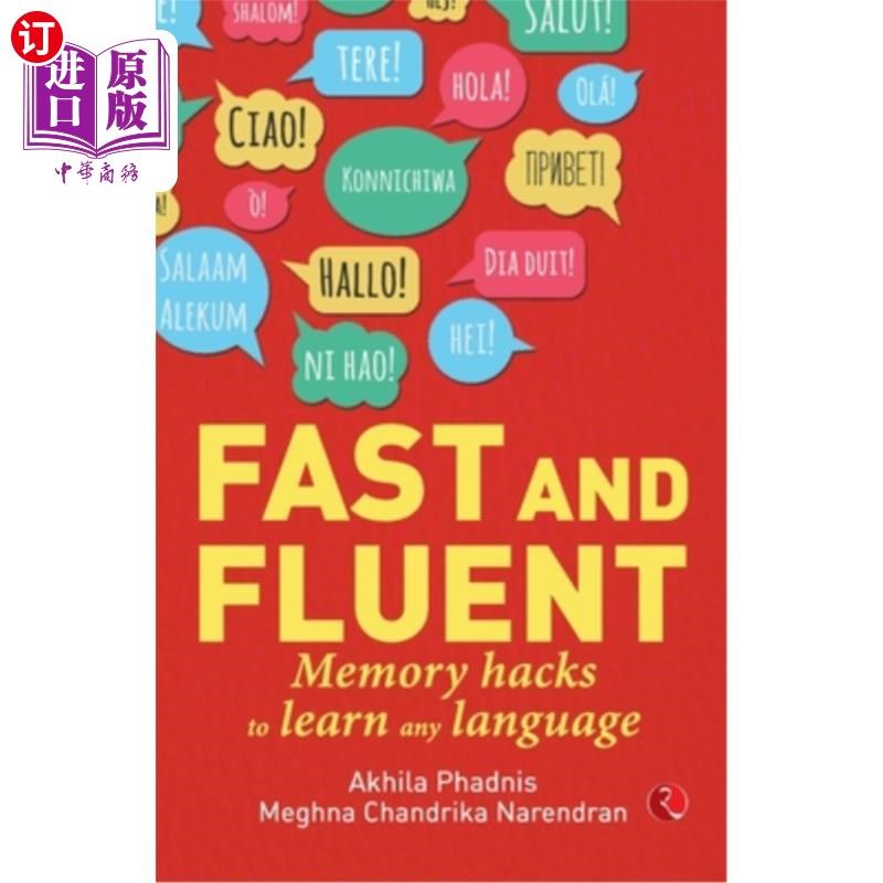 海外直订Fast and Fluent; Memory hacks to learn any language 又快又流利;学习任何语言的记忆技巧